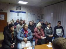 7 октября 2019 г. Великий Новгород. Мэр Сергей Бусурин встретился с Советом общественности микрорайона Кречевицы. Фото управления по работе со СМИ